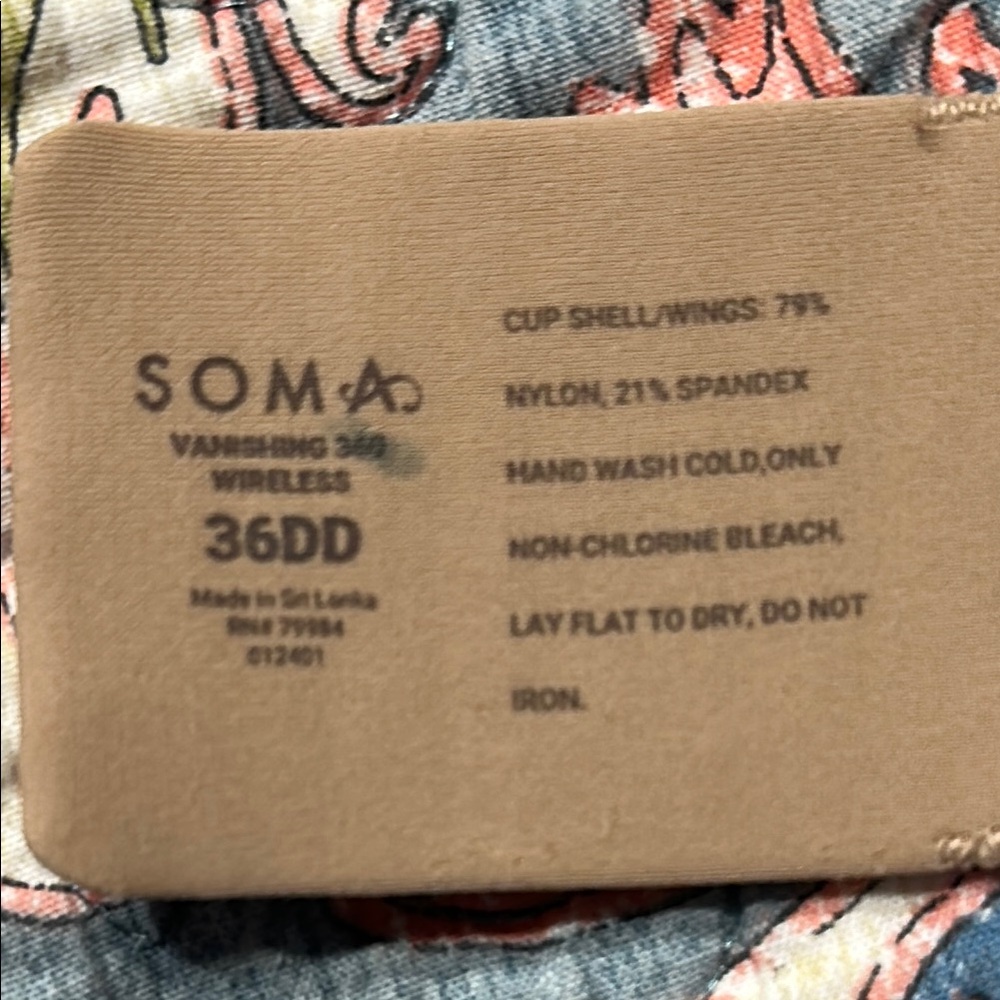 Soma Tan Bra 36dd View 4